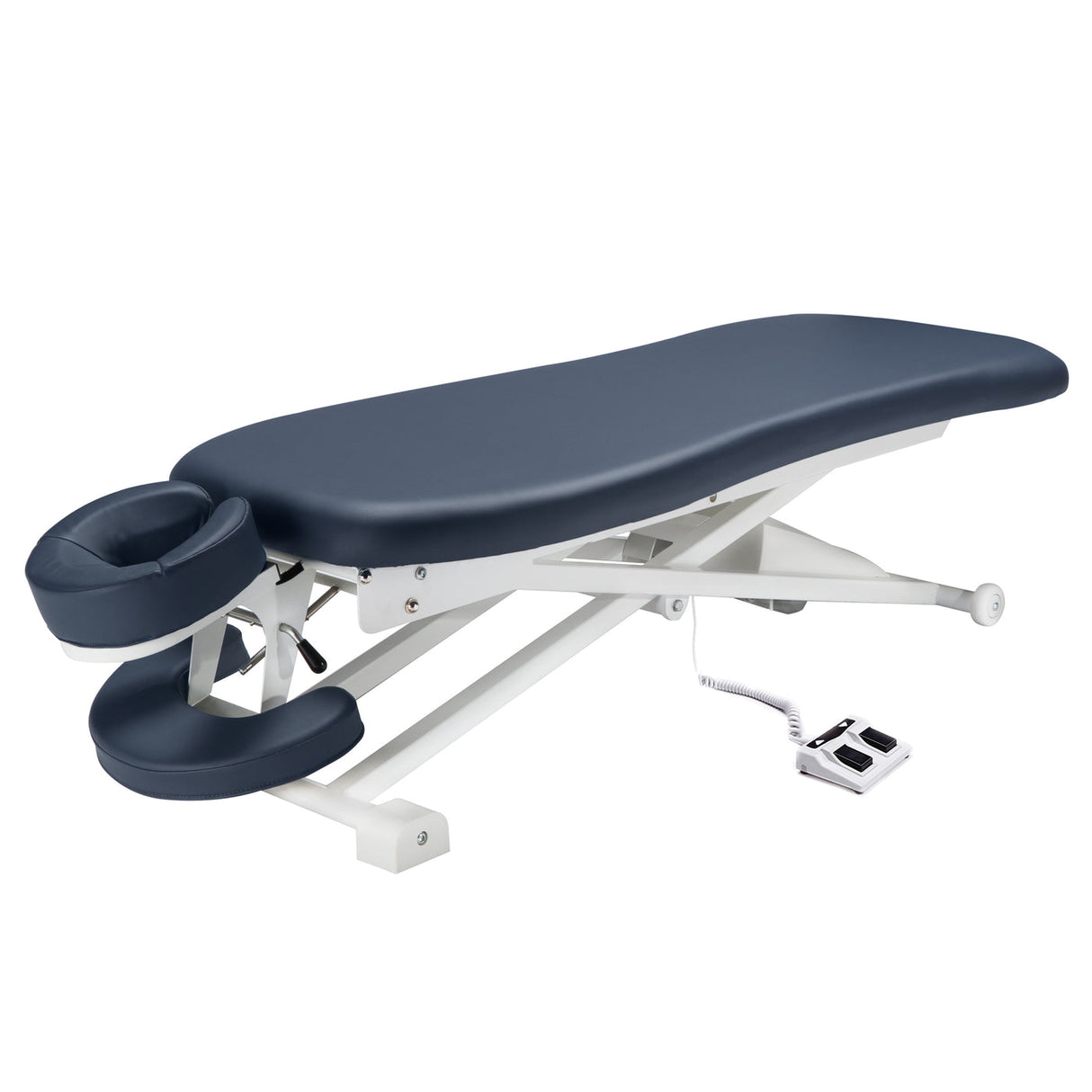 Master Massage® 29” TheraMaster™ Flat Electric Powerlift Table Royal Blue Massage Tables
