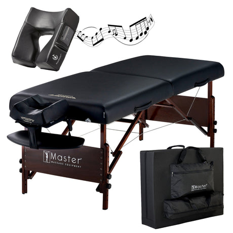 Master Massage 30" DEL RAY™ Portable Massage Table Package with 3" Thick Cushion of Foam for Ultimate Comfort!