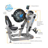 First Degree Fitness E750 Cycle UBE Fluid Exercises Upper Body Ergometers