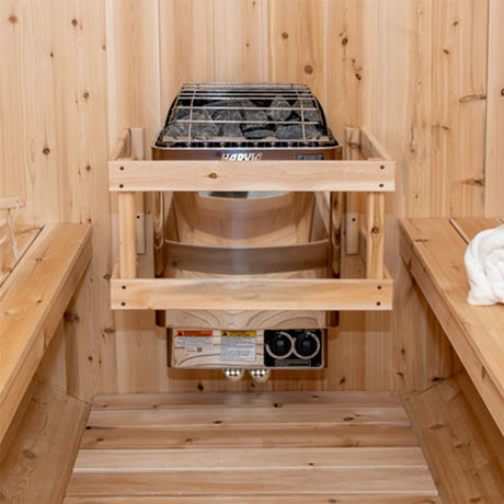 Dundalk Leisurecraft Canadian Timber Georgian Cabin Sauna With Changeroom Saunas