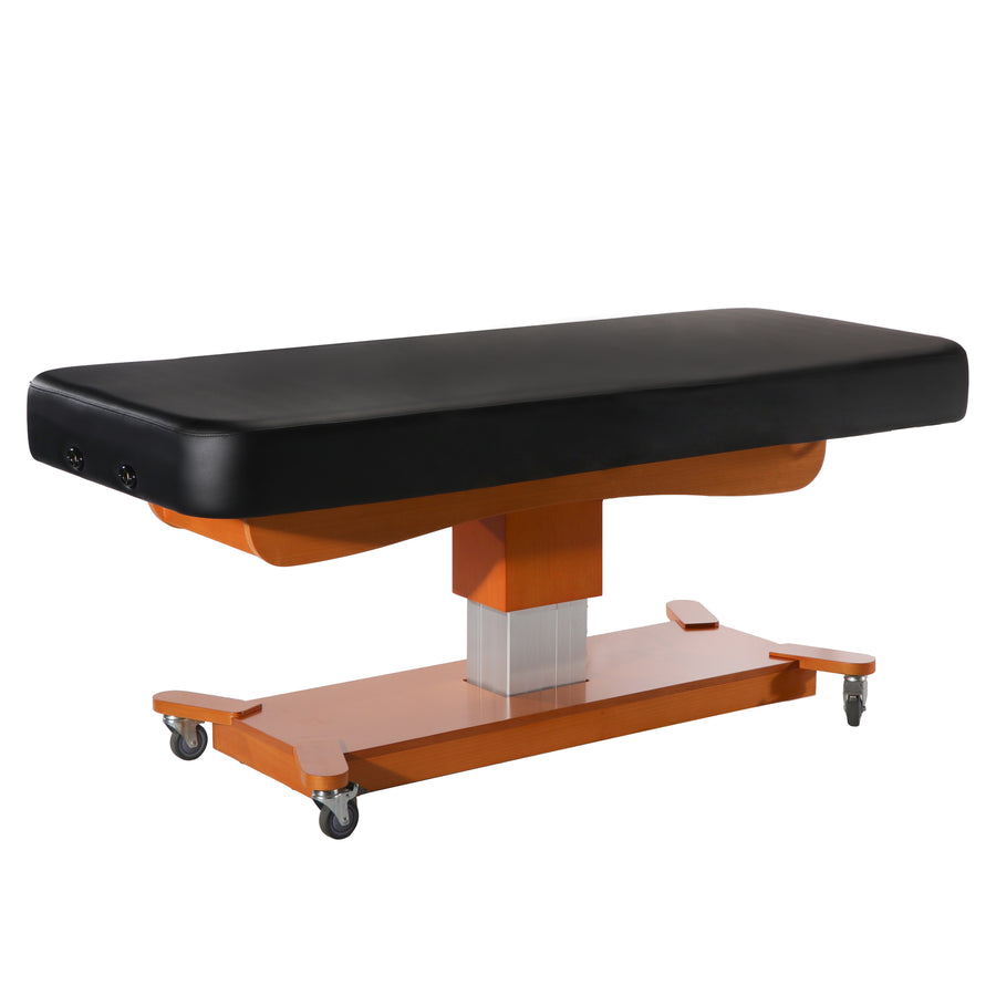 Master Massage® Maxking Comfort Electric Lift Spa Salon Stationary Pedestal Flat Beauty Bed
