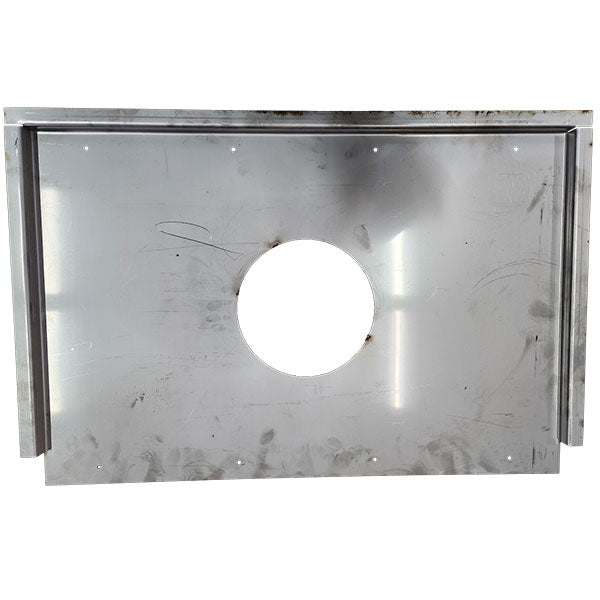 Dundalk Leisurecraft Woodburning Heater Parts 30"x20" Stainless Outside Shield for Siding (with Hole) Sauna Heaters