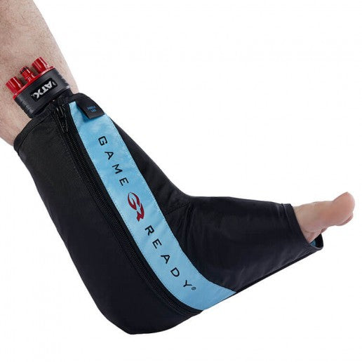 Game Ready Ankle Wrap With ATX Ankle Massagers Cold Compression