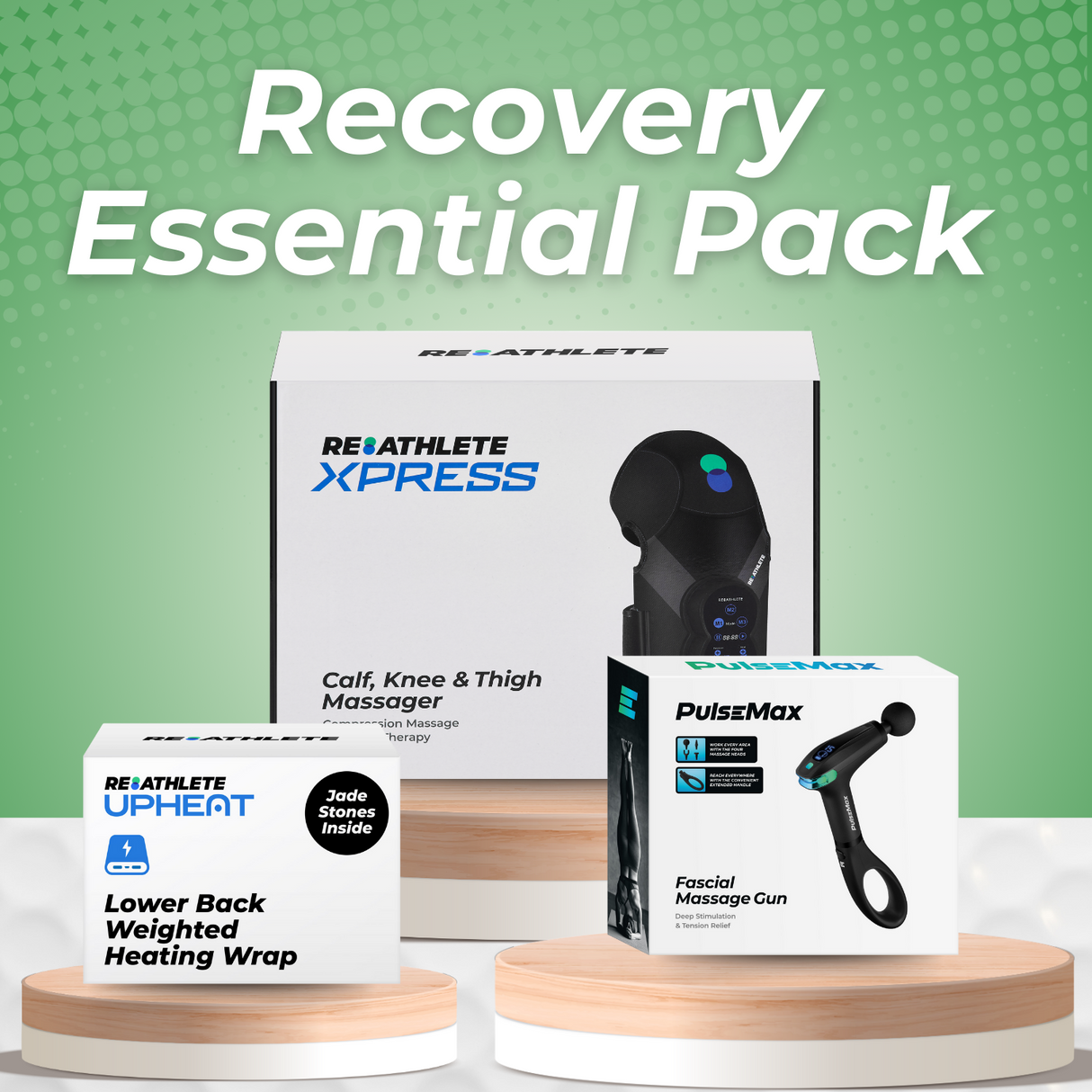 ReAthlete Recovery Essentials Pack Massagers