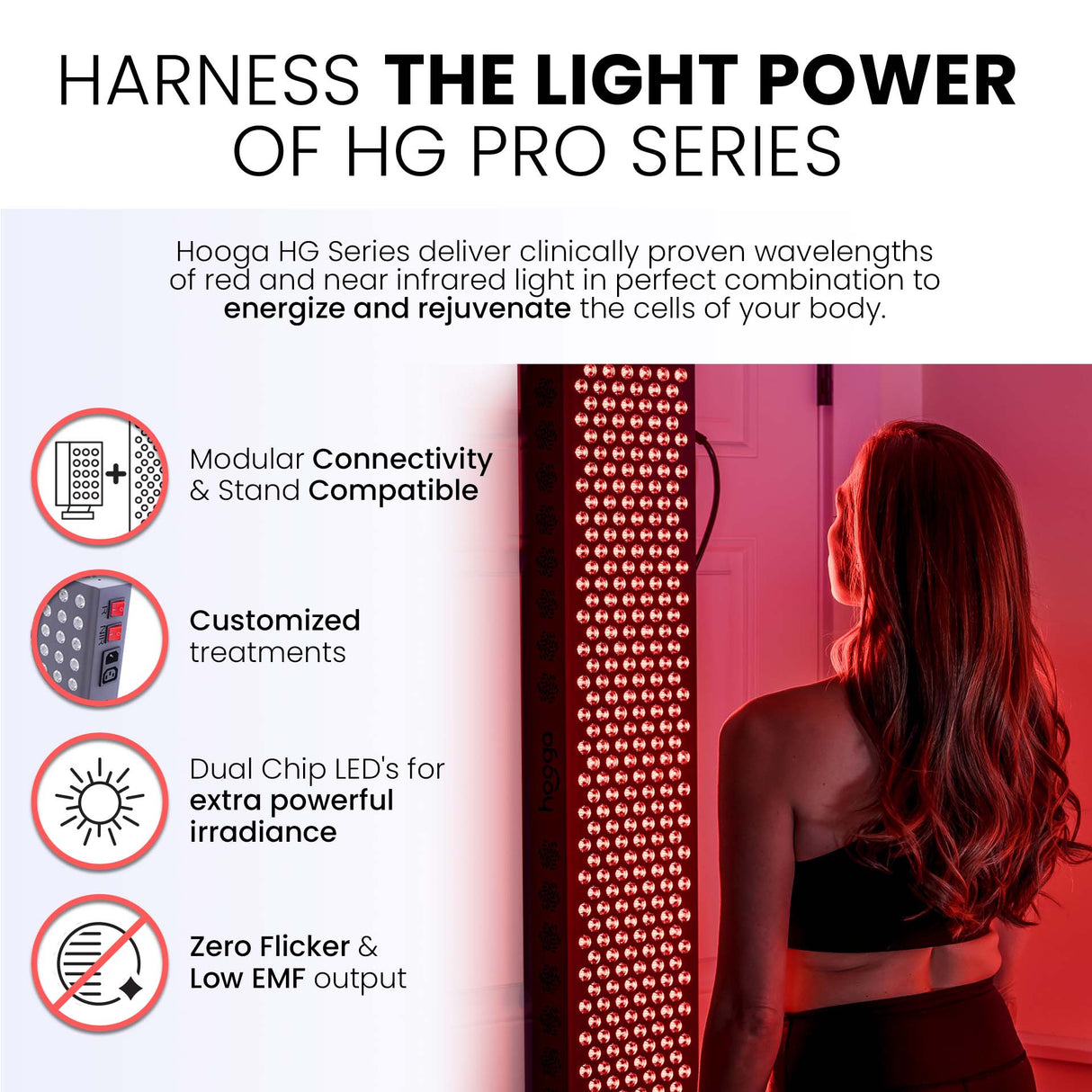 Hooga PRO4500 Full Body Red Light Therapy Devices