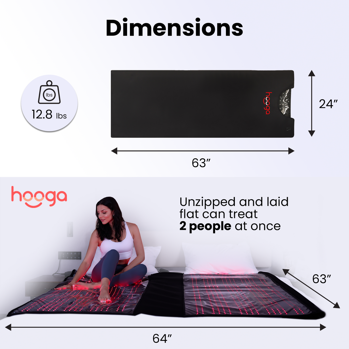 Hooga Red Light Full Body Pod Red Light Therapy Devices